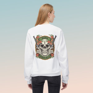 Tattoo Style Grunge Crewneck Sweatshirt