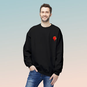 Tattoo Style Grunge Crewneck Sweatshirt