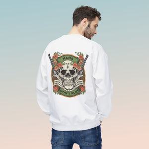 Tattoo Style Grunge Crewneck Sweatshirt