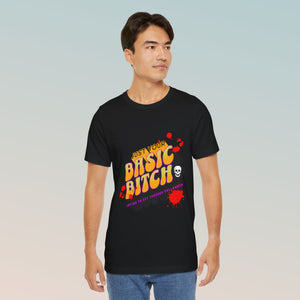 Basic Halloween B*tch Jersey Short Sleeve Tee