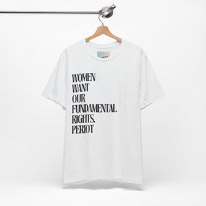 Female Fundamental Rights Short Sleeve Tee