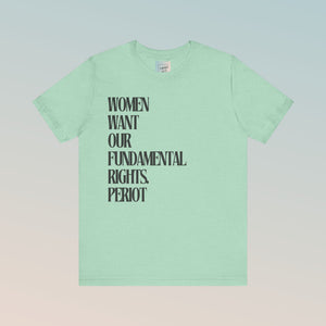 Female Fundamental Rights Short Sleeve Tee