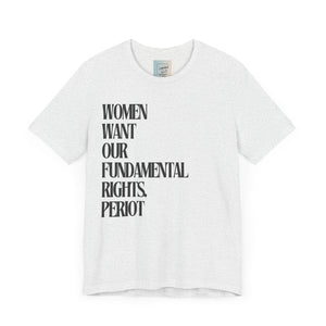 Female Fundamental Rights Short Sleeve Tee