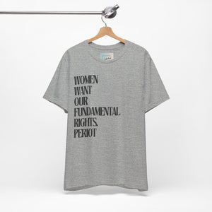 Female Fundamental Rights Short Sleeve Tee