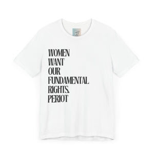 Female Fundamental Rights Short Sleeve Tee