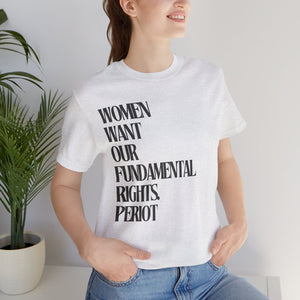 Female Fundamental Rights Short Sleeve Tee