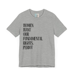 Female Fundamental Rights Short Sleeve Tee