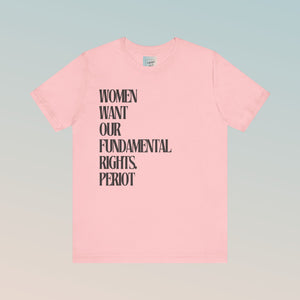 Female Fundamental Rights Short Sleeve Tee